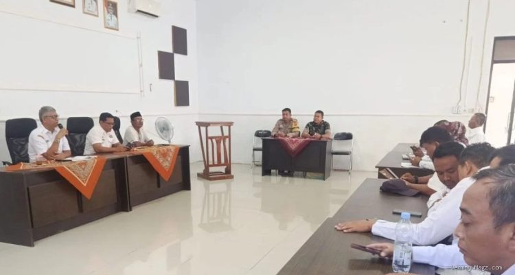 Persiapan HUT RI ke-81: Sinergi Muspika Anjatan dan Koramil 1614