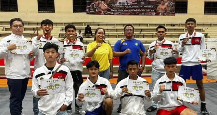 Piala Tinju Kapolresta 2026: Tim Pertina Indramayu Raih 10 Medali