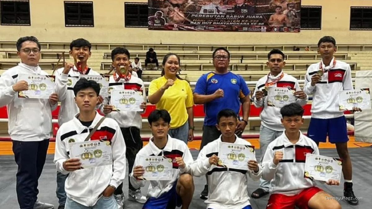 Piala Tinju Kapolresta 2026: Tim Pertina Indramayu Raih 10 Medali