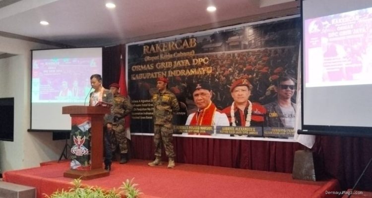 Rakercab GRIB Jaya Indramayu: Ketua DPC Jabarkan Arahan Strategis Ketum