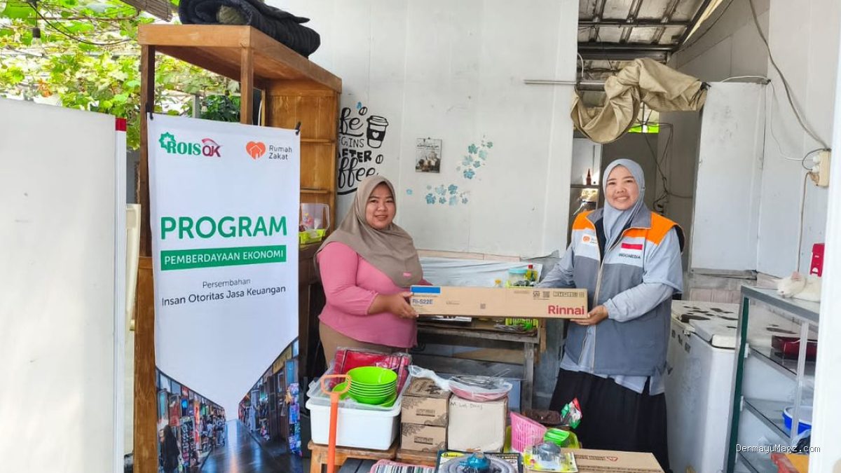 Rumah Zakat dan ROIS OJK Berdayakan Ekonomi Lewat Modal Usaha