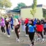 Senam Aerobik di Kedungdawa: Lagu Penjaga Hati Bakar Semangat Warga Indramayu 9 Agustus 2026