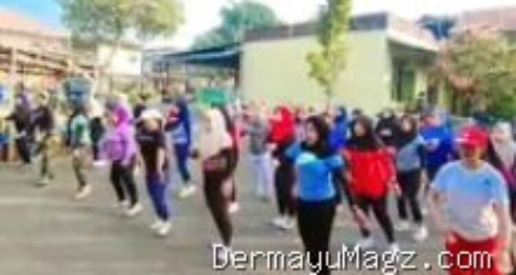 Senam Aerobik di Kedungdawa: Lagu Penjaga Hati Bakar Semangat Warga Indramayu 9 Agustus 2026