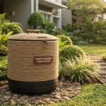 Sulap Ban Bekas Jadi Tempat Sampah Taman Unik dan Estetik