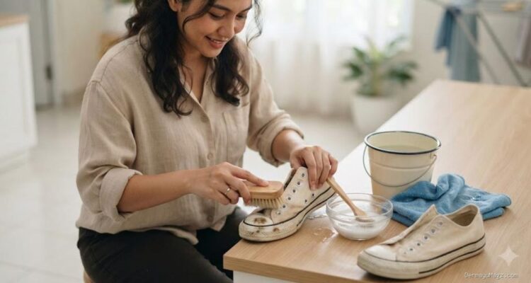 Tips Mencuci Sepatu Kanvas Agar Tetap Awet dan Seperti Baru