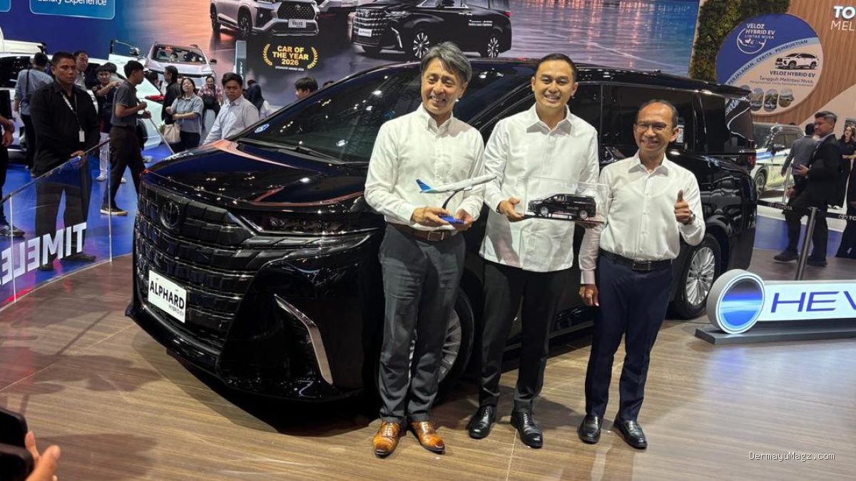 Toyota dan Garuda Indonesia Kerja Sama, Alphard Hybrid EV Jadi Armada Bandara