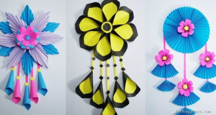 Photo by pinterest.com - 10 Ide Kreatif Membuat Hiasan Dinding dari Kertas Origami