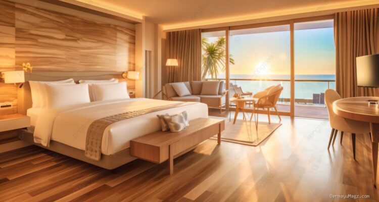 Photo by id.pngtree.com - 10 Inspirasi Desain Kamar Hotel dengan Pemandangan Laut Estetik