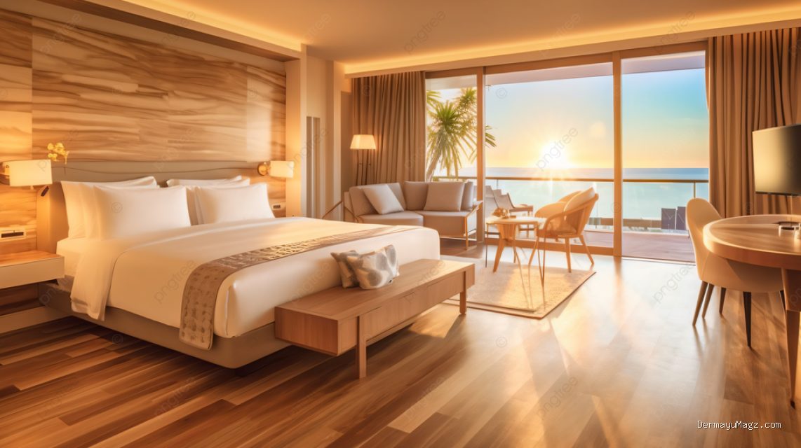 Photo by id.pngtree.com - 10 Inspirasi Desain Kamar Hotel dengan Pemandangan Laut Estetik