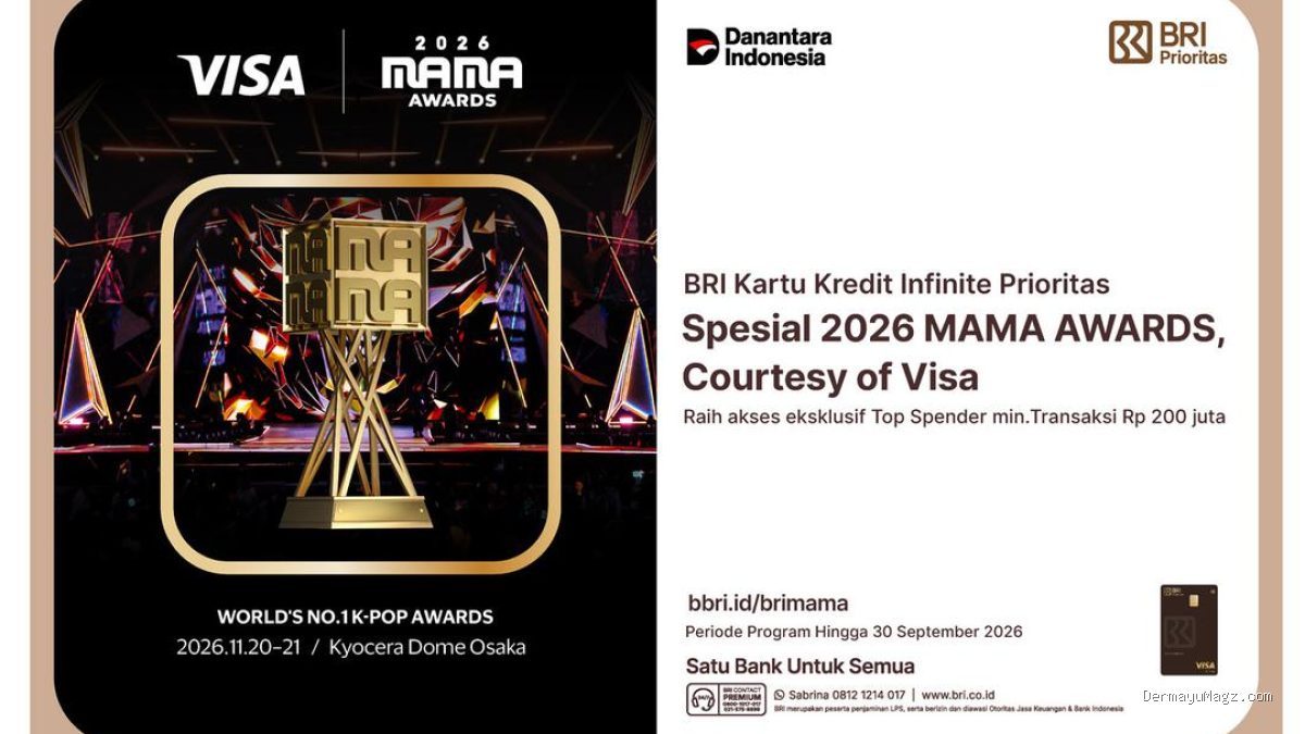 Akses Eksklusif MAMA Awards 2026 di Osaka via BRI Kartu Kredit
