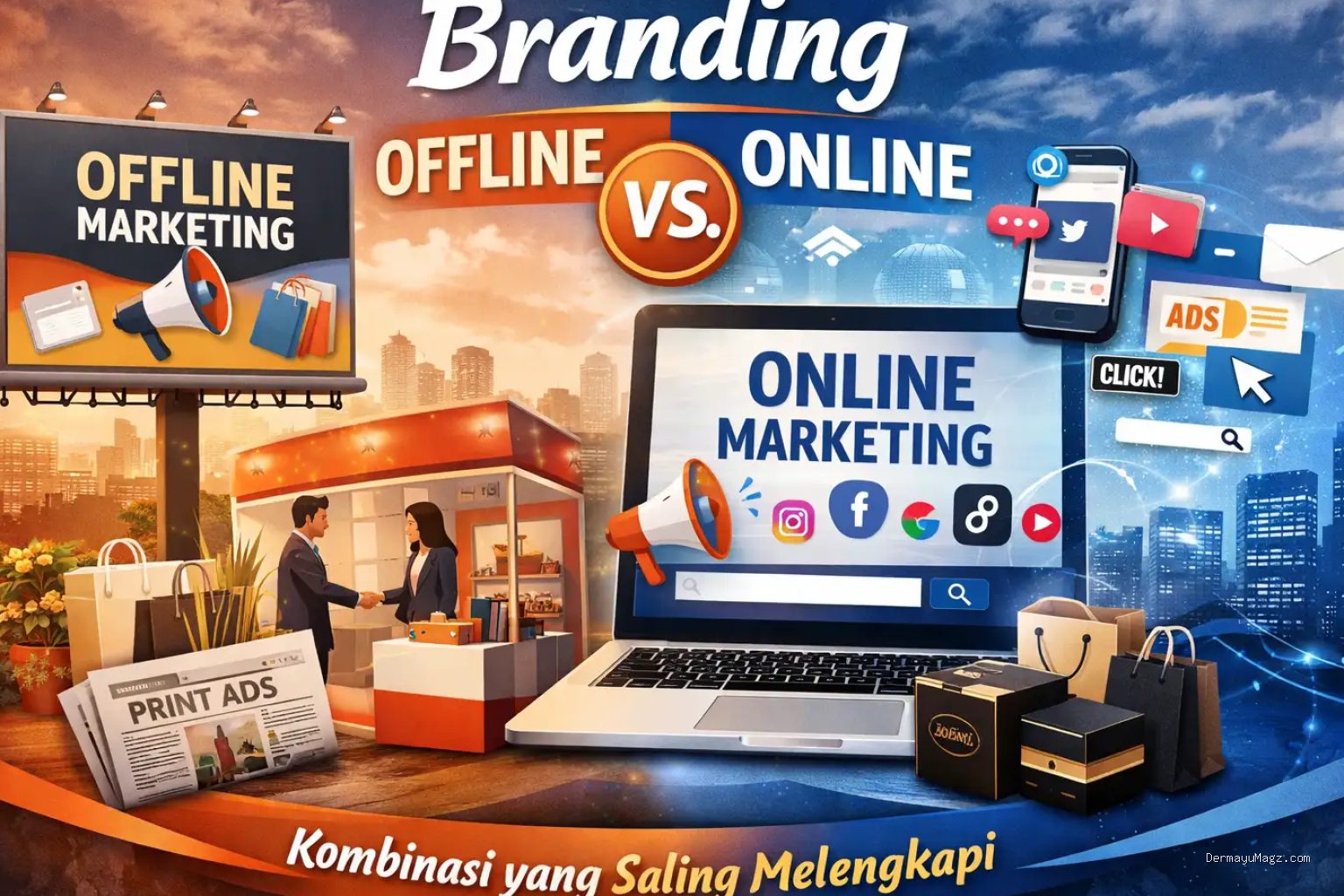 Photo by primaprint.co.id - Bisnis Online vs Offline: Panduan Memilih Model Usaha untuk Pemula