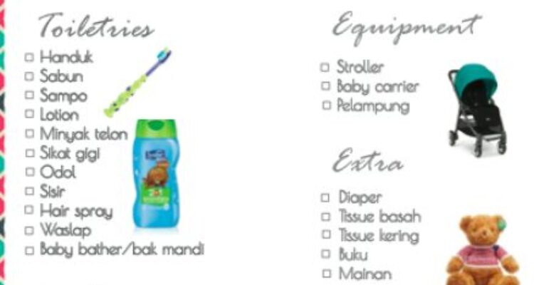 Photo by gracemelia.com - Checklist Perlengkapan Liburan: Barang yang Perlu Anda Bawa