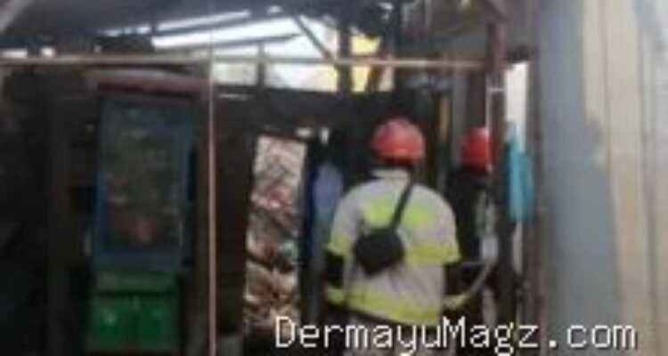 Kebakaran di Cadangpinggan Indramayu: Dua Anak Selamat Usai Lompat Jendela