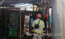 Kebakaran di Cadangpinggan Indramayu: Dua Anak Selamat Usai Lompat Jendela