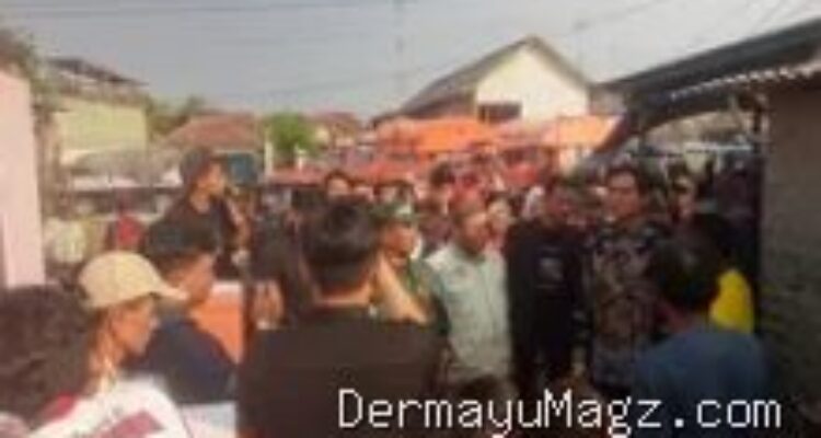 Kebakaran Eretan Wetan: Lucky Hakim Tinjau 11 Keluarga Terdampak