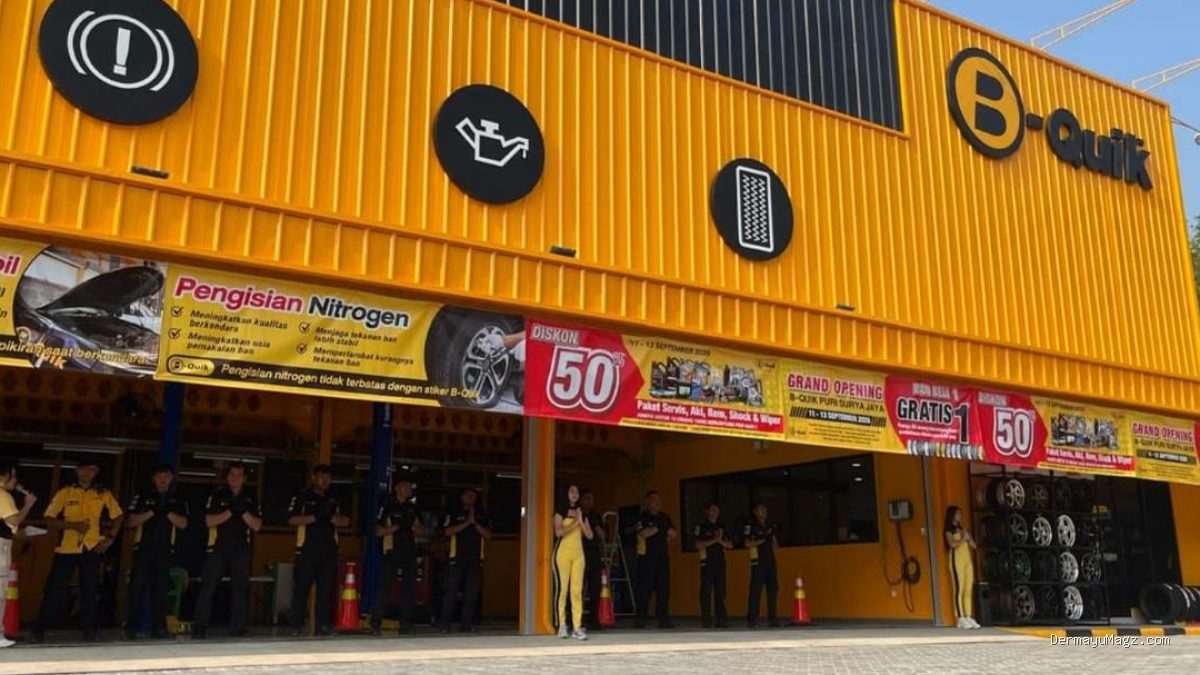 Motul dan B-Quik Perluas Jangkauan Layanan Perawatan Mobil di Sidoarjo