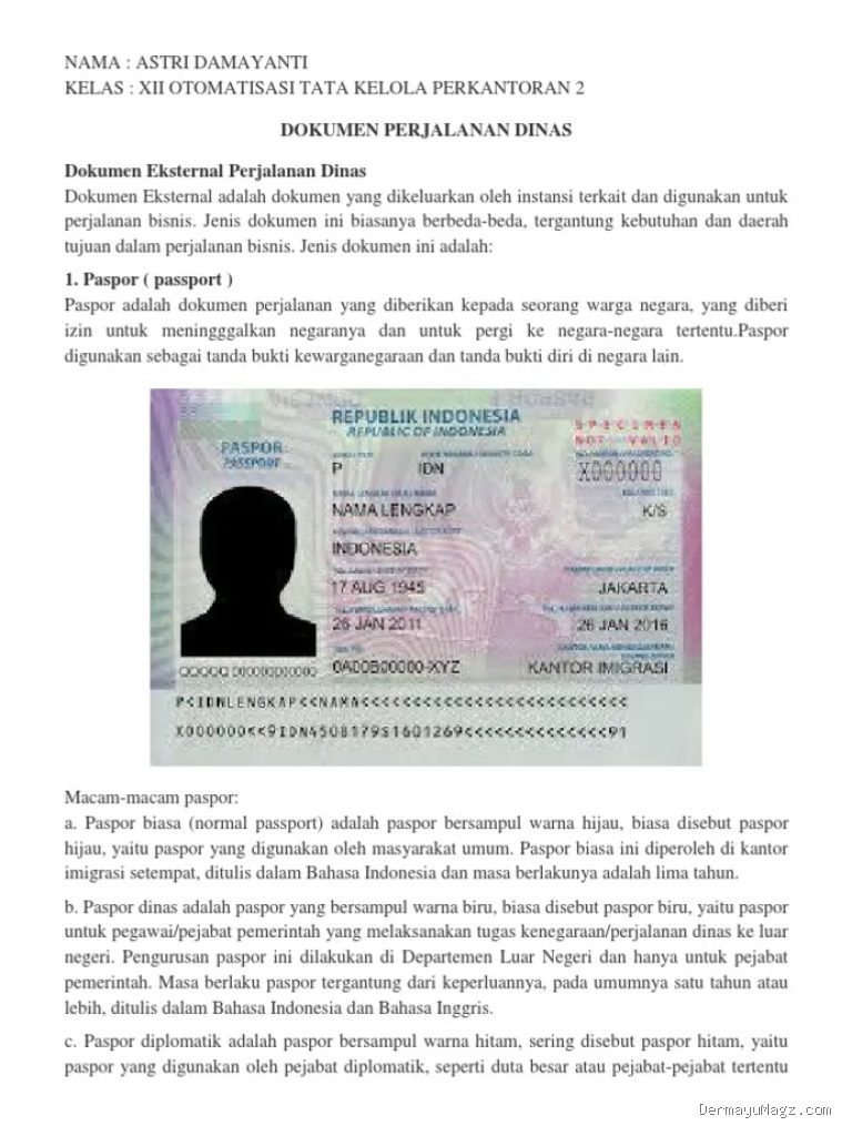 Photo by id.scribd.com - Panduan Aman Menyimpan Dokumen Penting Saat Bepergian