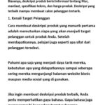 Photo by id.scribd.com - Panduan Menulis Deskripsi Produk yang Menarik dan Konversif