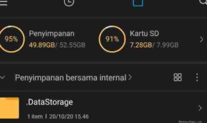 Photo by djavatoday.com - Penyebab Memori Internal Android Penuh Meski Aplikasi Sedikit