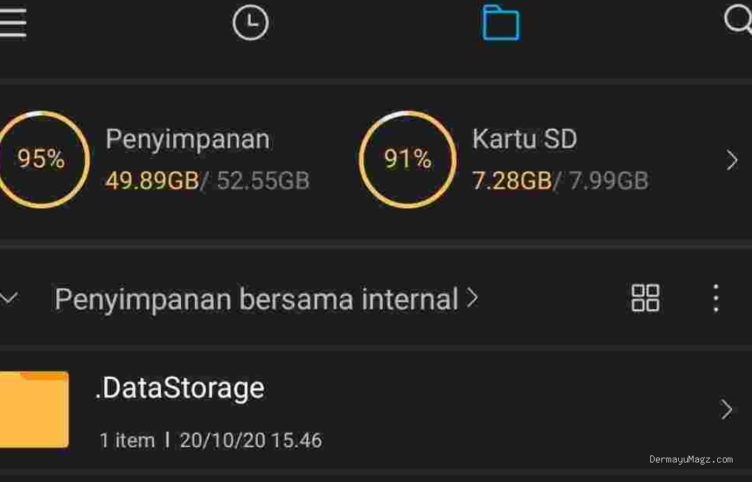 Photo by djavatoday.com - Penyebab Memori Internal Android Penuh Meski Aplikasi Sedikit