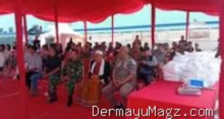 Progres Pembangunan Pabrik Sepatu PT Sun Bright Lestari Tahap II di Indramayu Diawasi Ketat Danramil Krangkeng