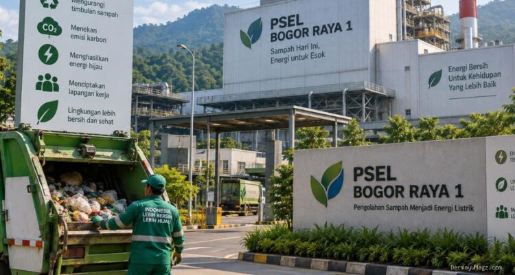 PSEL Bogor Raya 1 Pangkas 640.000 Ton Emisi lewat Pengolahan Sampah