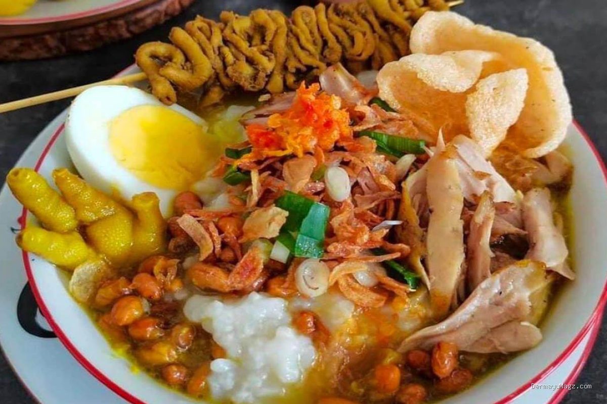 Photo by hibur.id - Resep Bubur Ayam Kental Gurih dengan Aneka Topping Lezat
