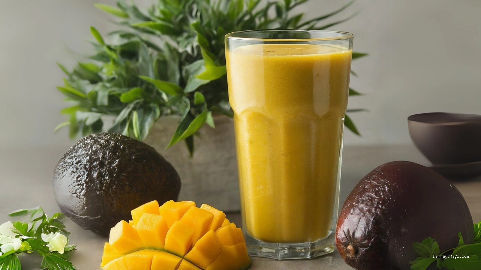 Photo by nakny.id - Resep Jus Mangga Alpukat Creamy yang Segar dan Praktis