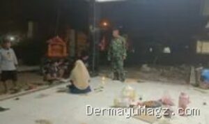 Sinergi TNI dan Warga Indramayu Percepat Pembangunan Koramil 1618/Cikedung