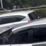 Tabrakan Beruntun 3 Mobil di Tol Dalam Kota, Lalu Lintas Terhambat