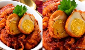 Photo by myresipi.com - Cara Mengolah Telur Ikan Manyung Pindang Masak Pedas Daun Jeruk
