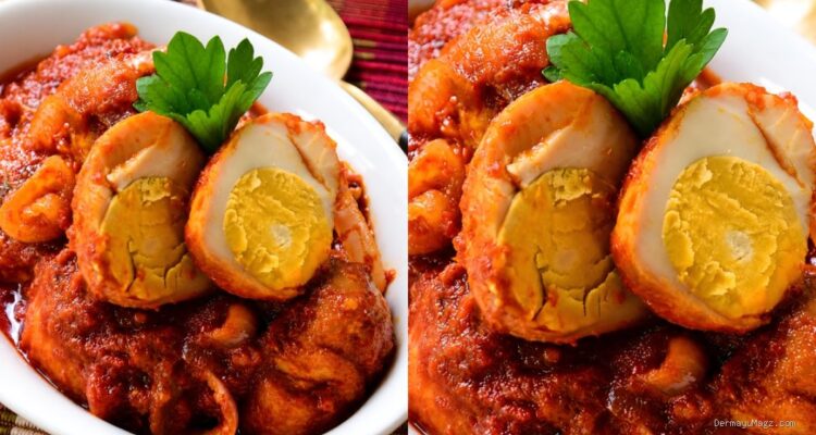 Photo by myresipi.com - Cara Mengolah Telur Ikan Manyung Pindang Masak Pedas Daun Jeruk