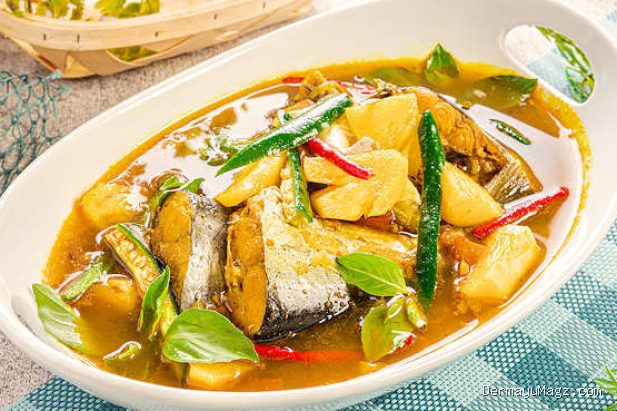 Racikan Bumbu Pindang Tempoyak Durian Ikan Patin Kuah Kental Gurih