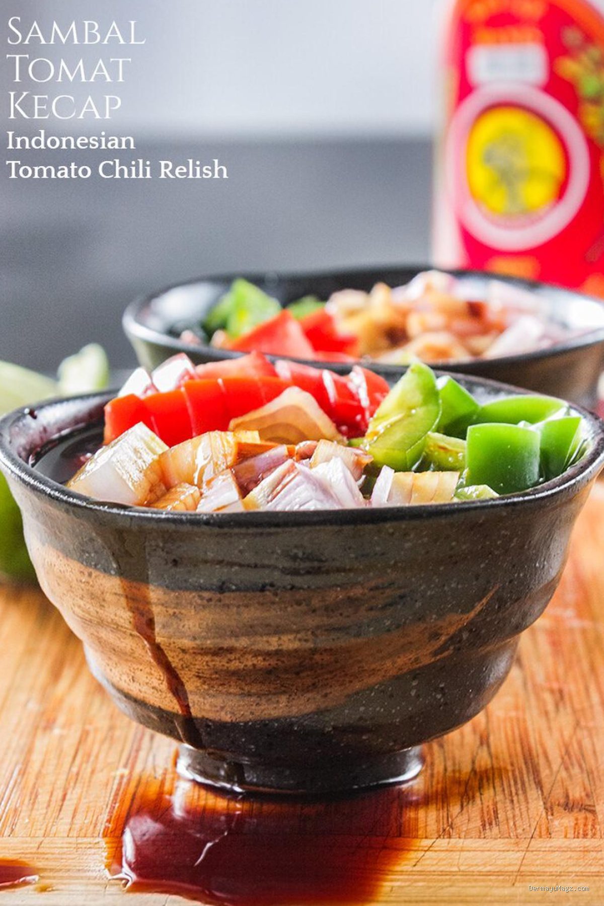 Photo by dailycookingquest.com - Racikan Sambal Kecap Tomat Rawit Bawang Merah Pendamping Ikan Pindang Goreng