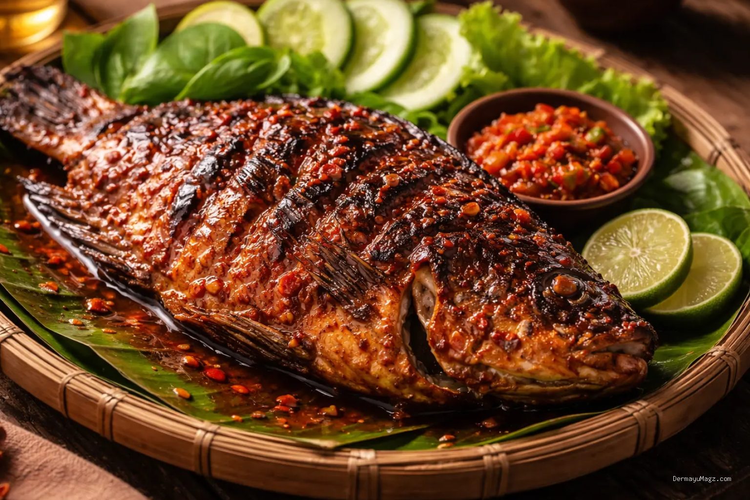 Resep Ikan Kaci-Kaci Bakar Bumbu Bali Pedas Gurih Menggoda