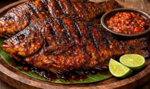 Photo by 1001resepnusantara.com - Resep Ikan Kaci-Kaci Bakar Bumbu Bali Pedas Gurih Menggoda