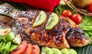 Photo by momsmoney.kontan.co.id - Resep Ikan Kakap Bakar Saus Dabu-Dabu Segar Pedas Menggigit