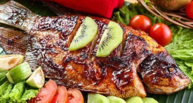 Photo by momsmoney.kontan.co.id - Resep Ikan Kakap Bakar Saus Dabu-Dabu Segar Pedas Menggigit