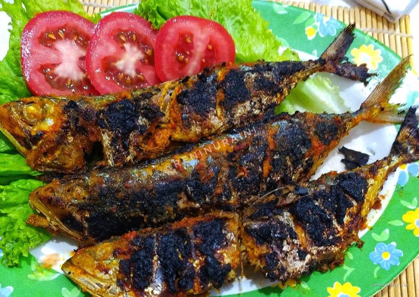 Resep Ikan Kembung Banjar Bakar Bumbu Kecap Pedas Bawang Merah Iris