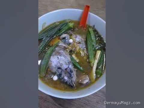 Resep Sup Kepala Ikan Tuna Kuah Pedas Rempah Batang Sereh