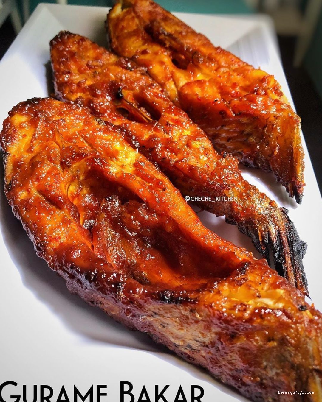 Photo by ar.pinterest.com - Takaran Minyak dan Mentega untuk Bumbu Oles Ikan Bakar Biar Mengkilap Basah