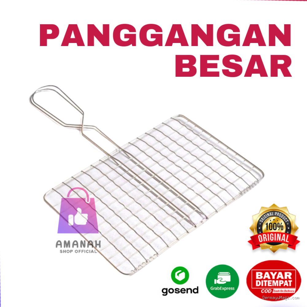 Trik Mengakali Panggangan Kawat yang Berkarat Biar Aman Dipakai Bakar Ikan
