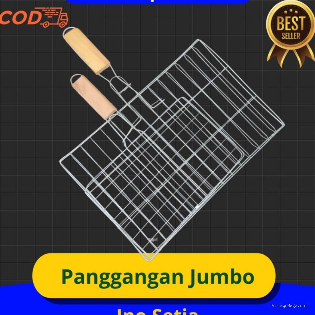 Trik Mengakali Panggangan Kawat yang Berkarat Biar Aman Dipakai Bakar Ikan